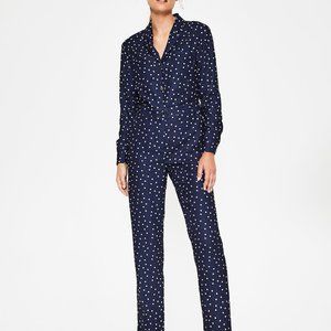 Boden Tillie Jumpsuit - Navy Print - Size 14 - NWT